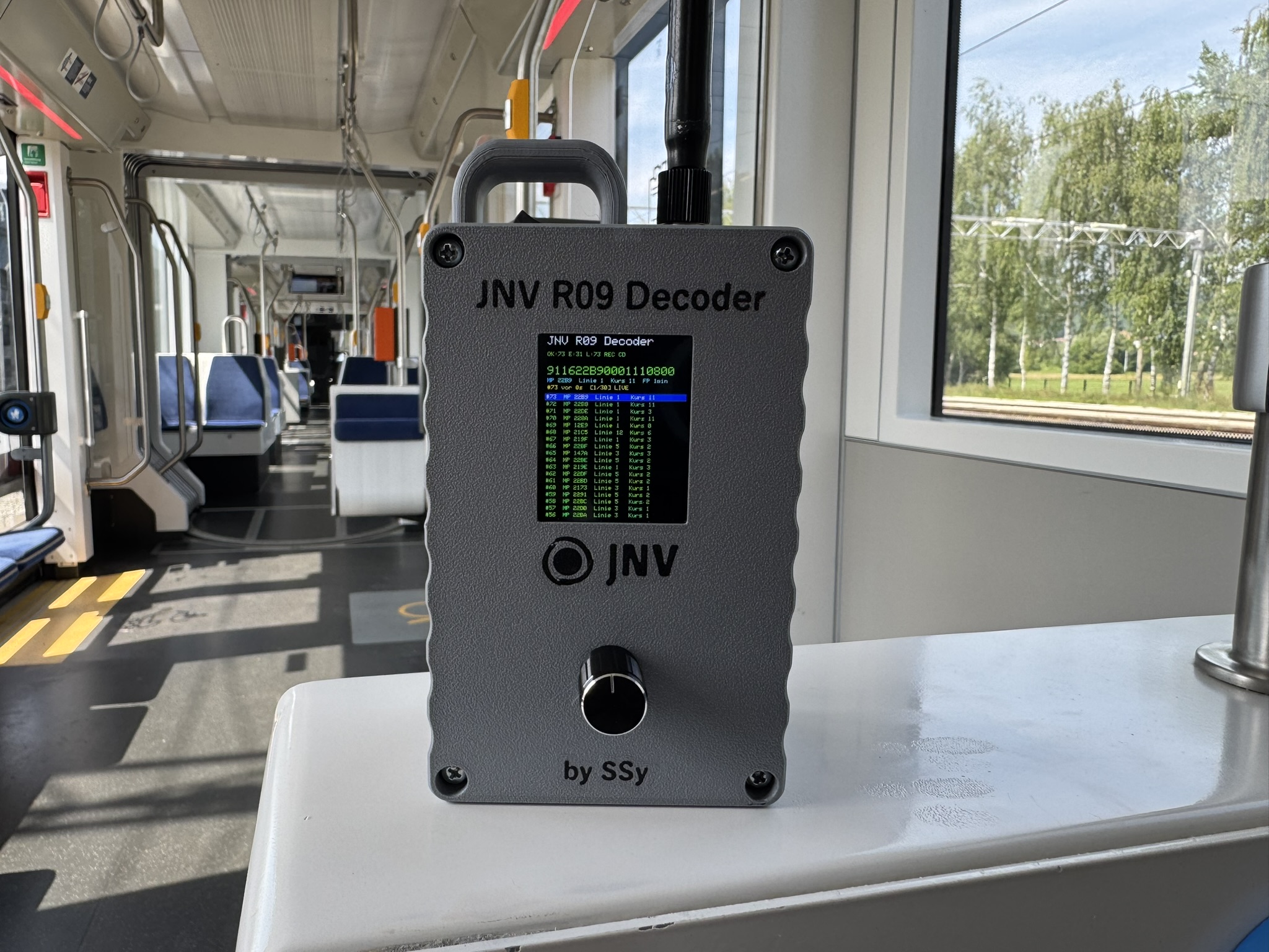 Bild: R09 Telegramm-Decoder